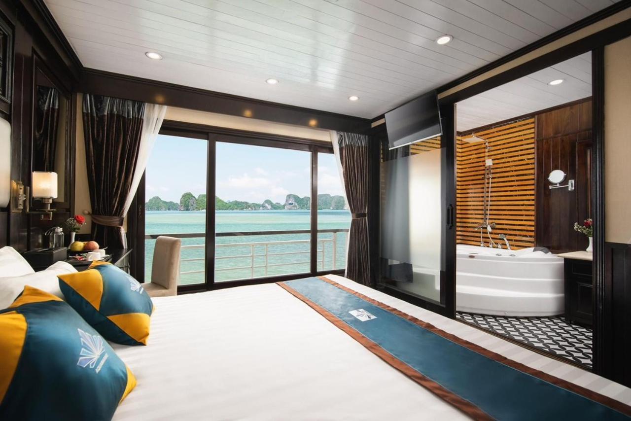 Hotel Aquamarine Premium Cruise Hạ Long Exterior foto