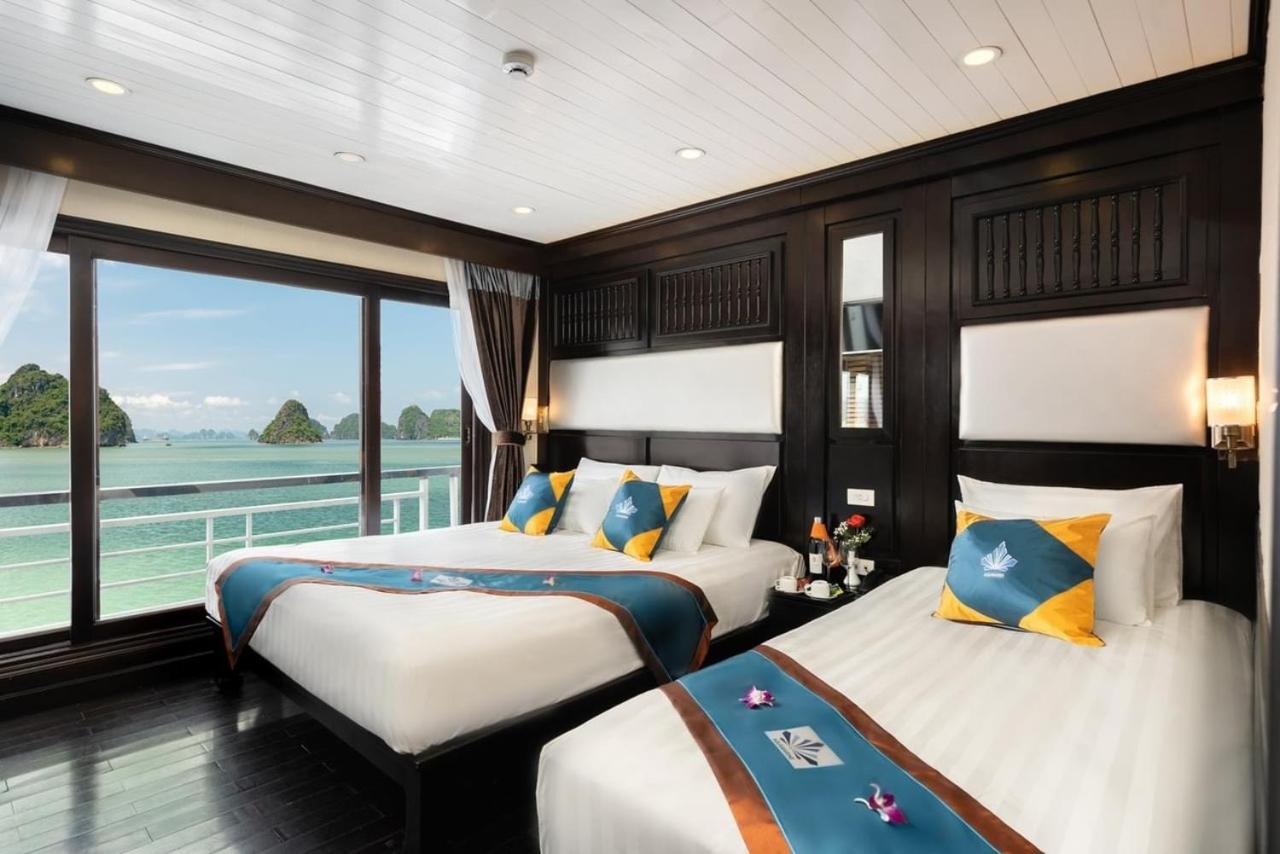 Hotel Aquamarine Premium Cruise Hạ Long Exterior foto