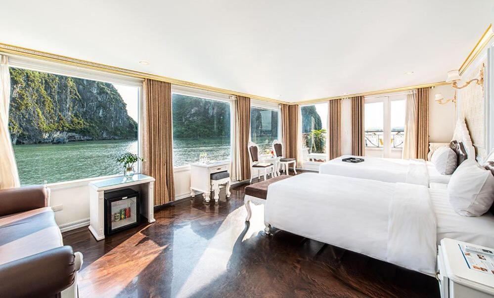 Hotel Aquamarine Premium Cruise Hạ Long Exterior foto