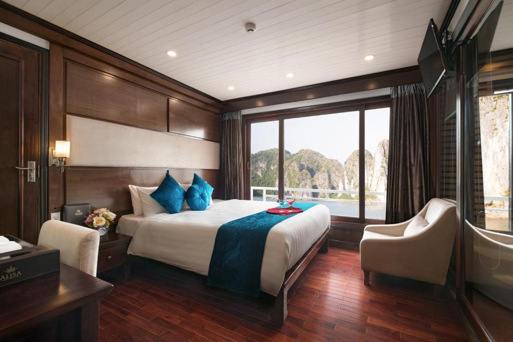 Hotel Aquamarine Premium Cruise Hạ Long Exterior foto