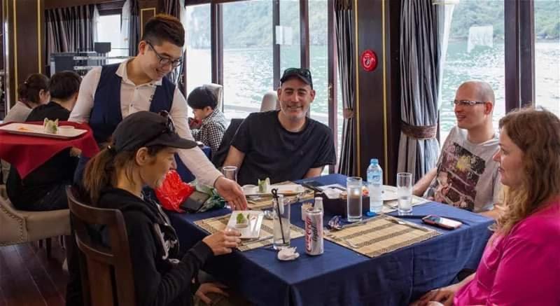 Hotel Aquamarine Premium Cruise Hạ Long Exterior foto